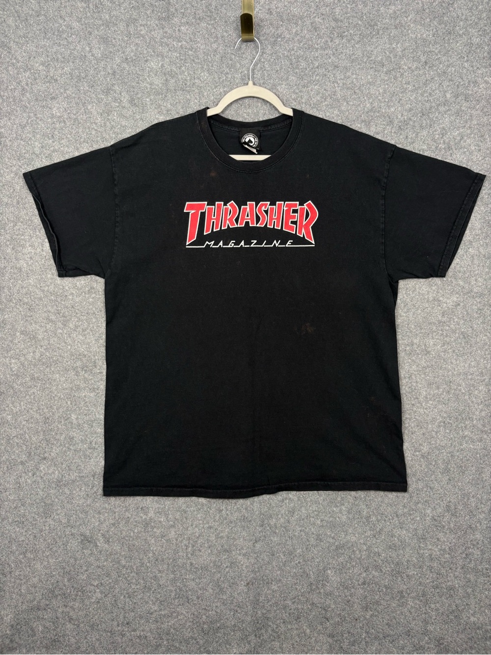 Thrasher Magazine Skategoat Logo Graphic T-Shirt Black XL